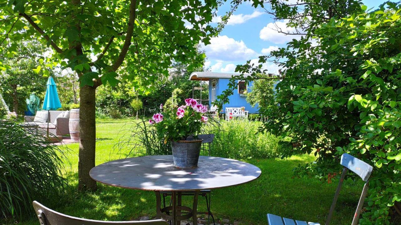 Ferienwohnung Quartier am Schmiedefeuer Harsefeld Exterior foto