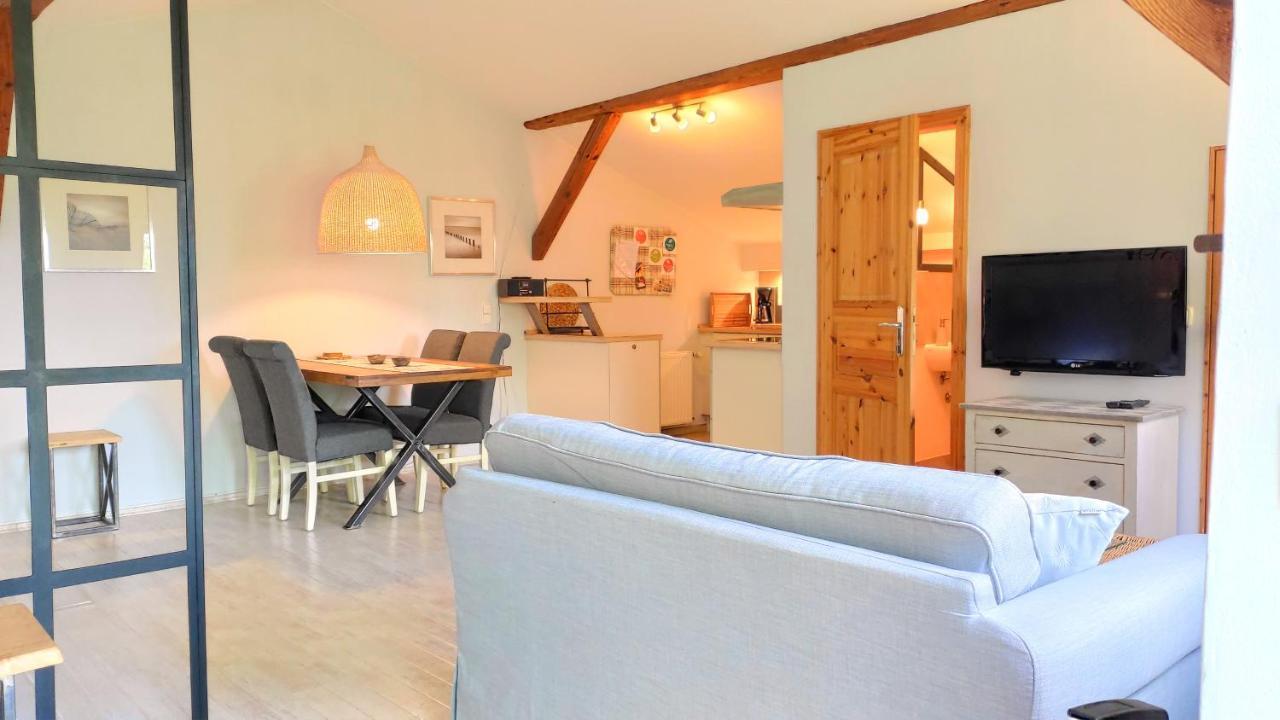Ferienwohnung Quartier am Schmiedefeuer Harsefeld Exterior foto