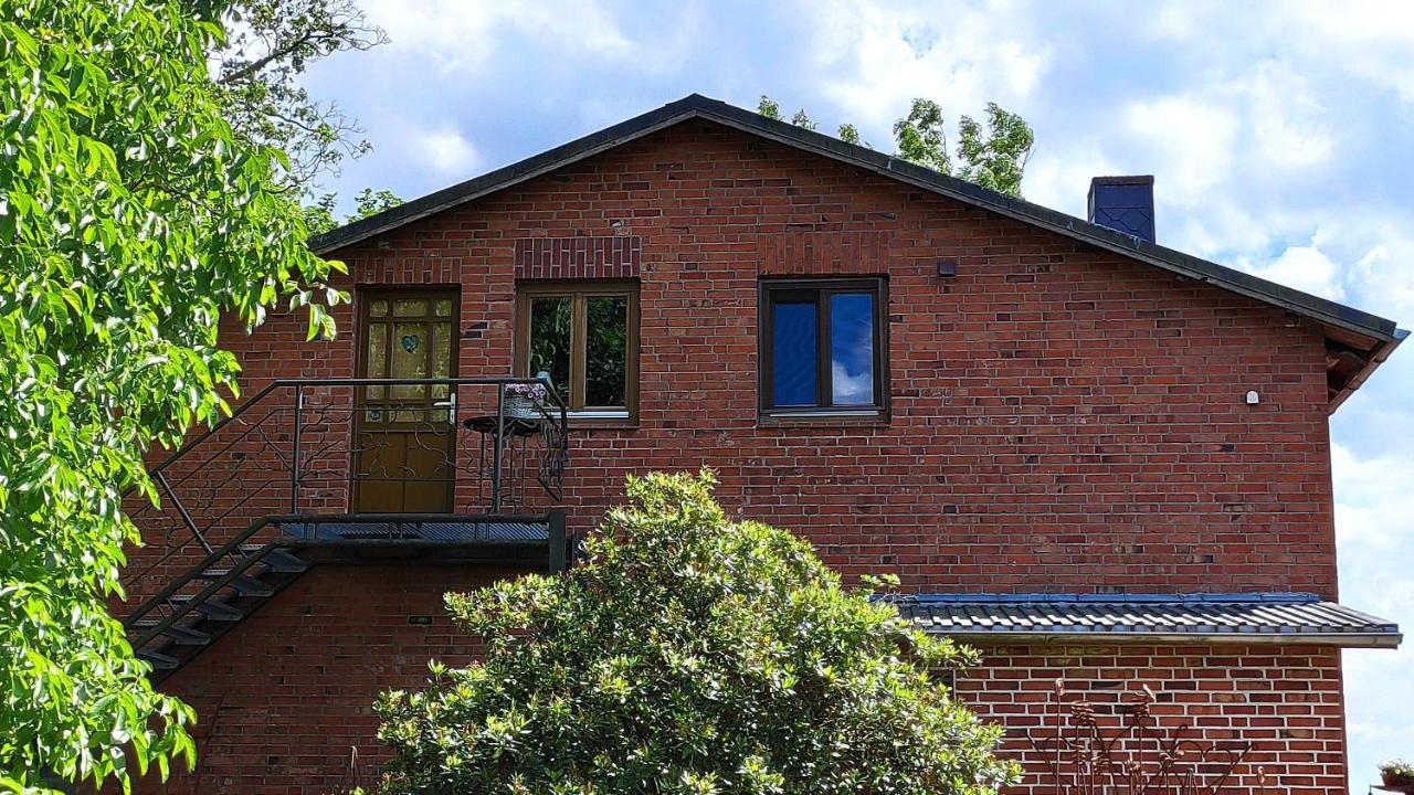 Ferienwohnung Quartier am Schmiedefeuer Harsefeld Exterior foto