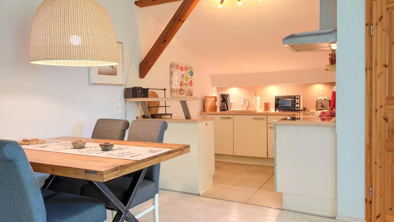 Ferienwohnung Quartier am Schmiedefeuer Harsefeld Exterior foto